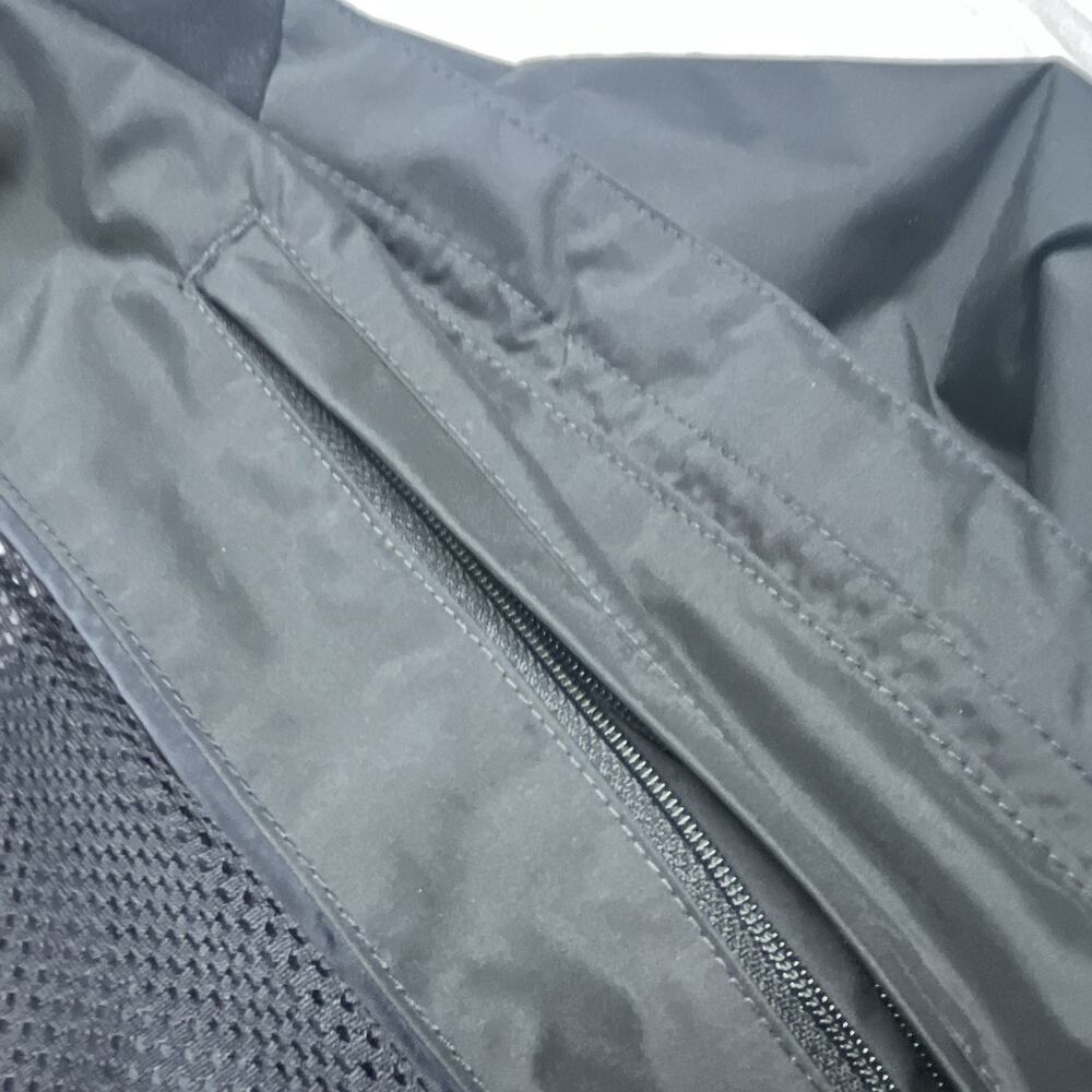 L.L.Bean H2OFF Women's Black Hooded Mid-Length Rain Coat Jacket L Regular - Picture 9 of 15